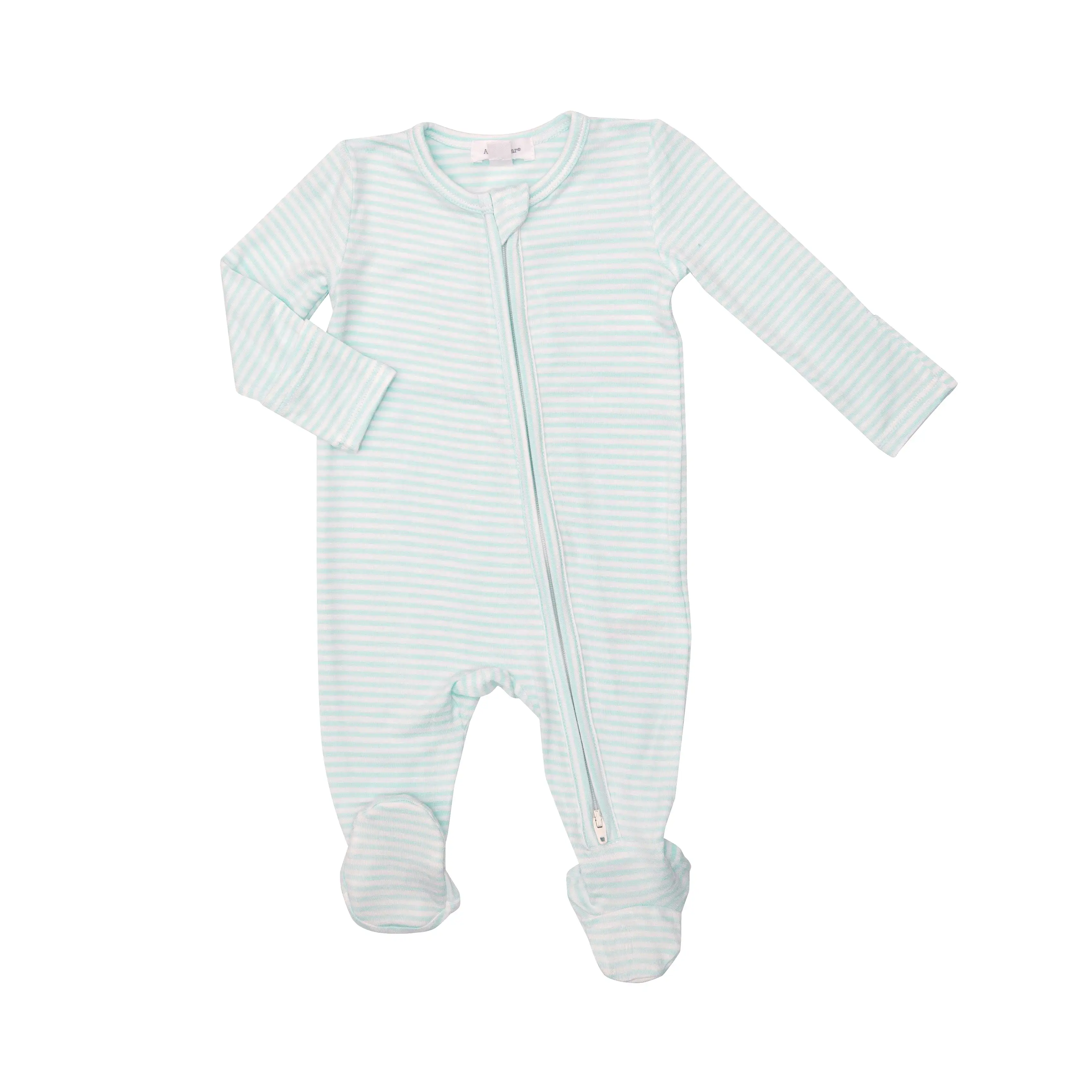 Angel Dear - Baby Pajamas - Blue Stripe