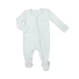 Angel Dear - Baby Pajamas - Blue Stripe