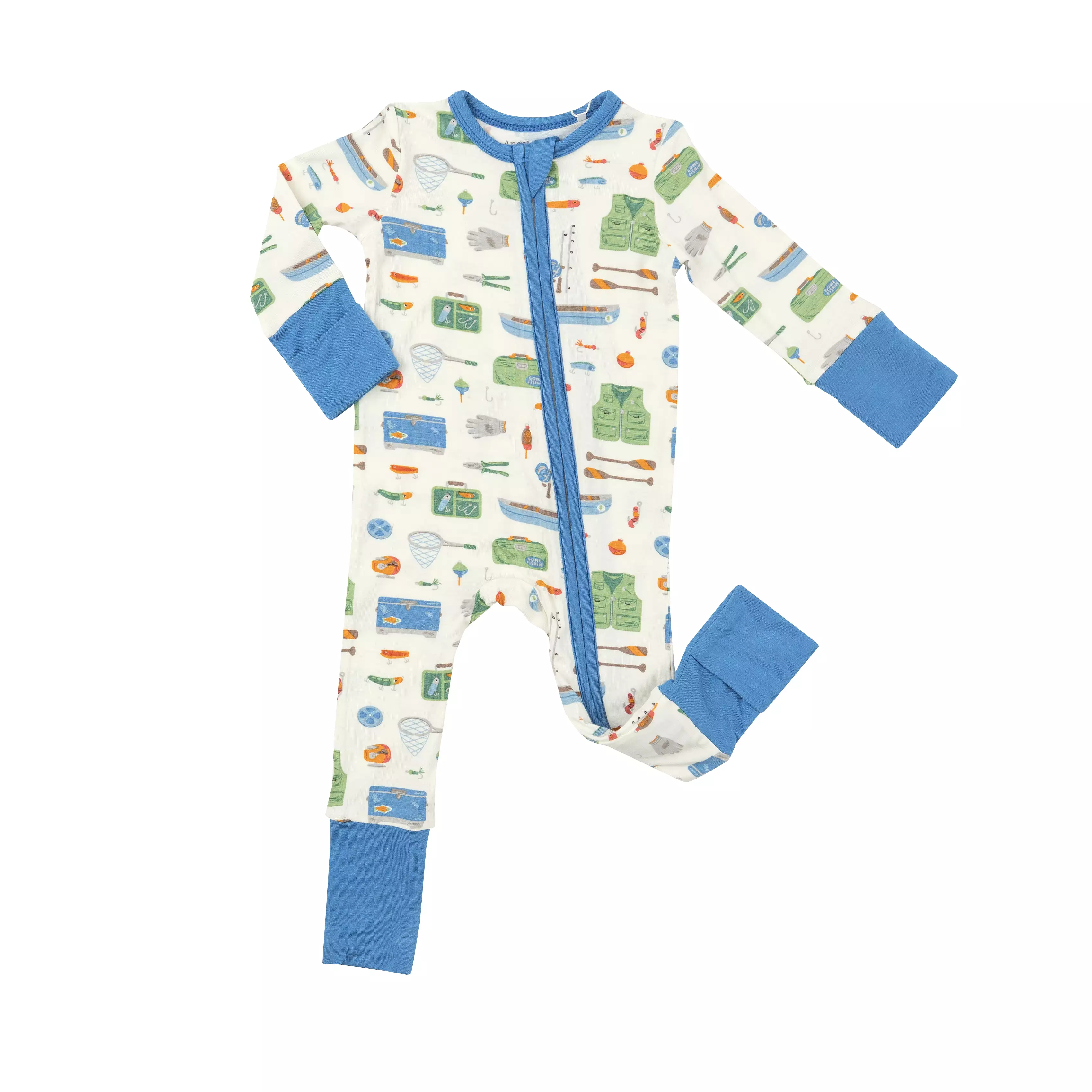 Angel Dear - Baby Pajamas - Fishing Tools