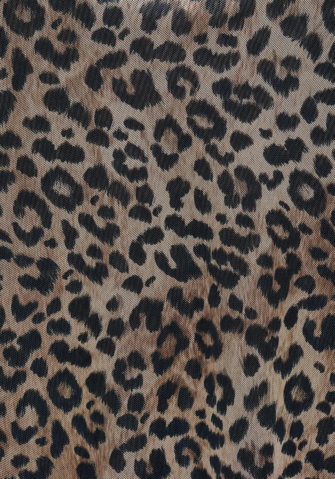 Animal print T-shirt