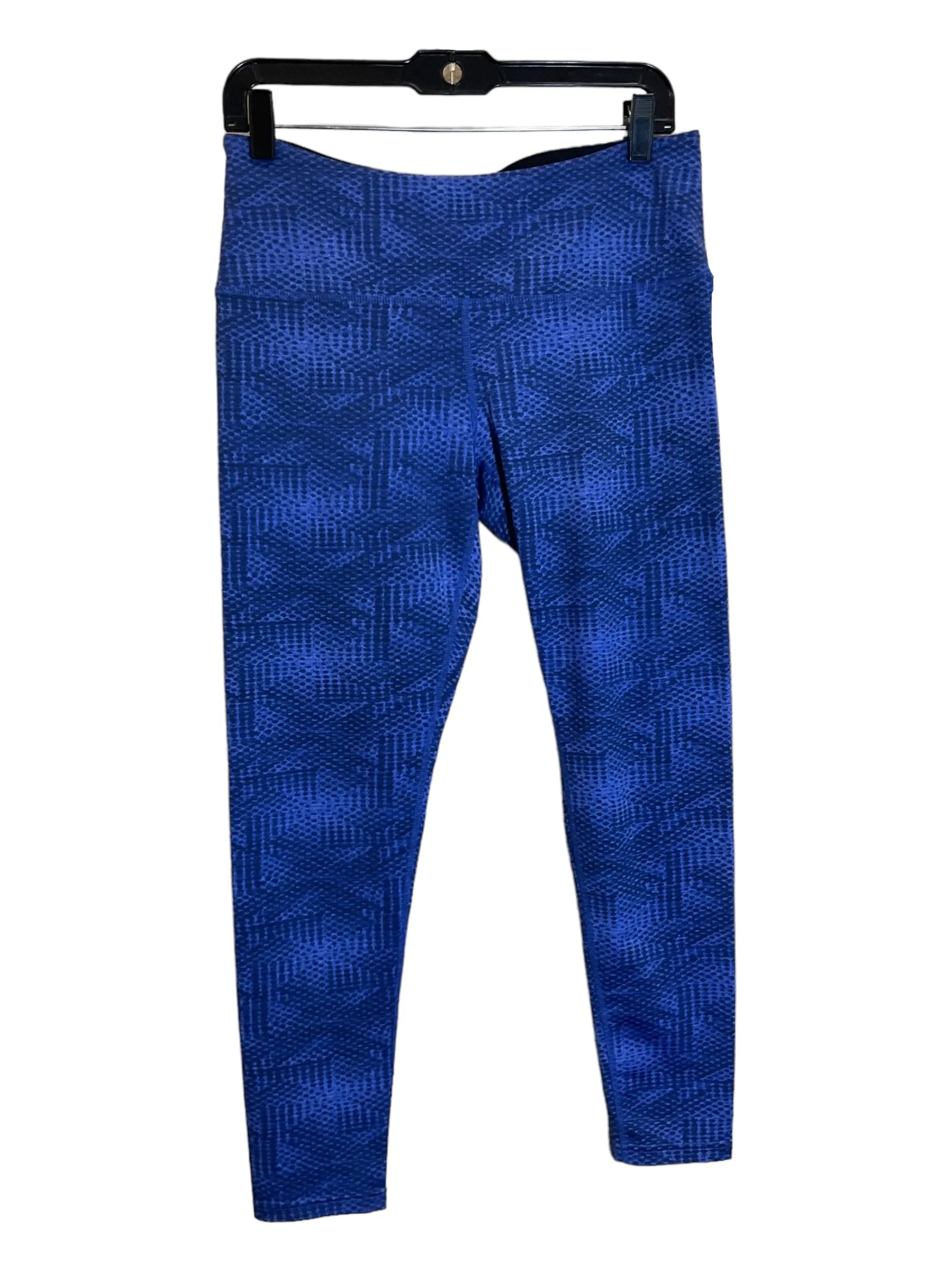 Athletic Leggings By Tuff Athletics In Blue, Size: M