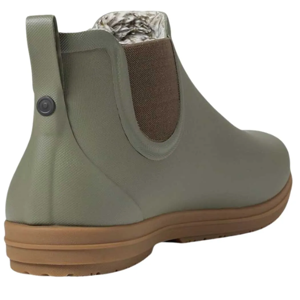 Bogs Sweetpea II Chelsea Plush Boot Dark Green (Women's)