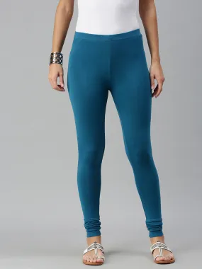 Churidar Leggings-Dark Teal