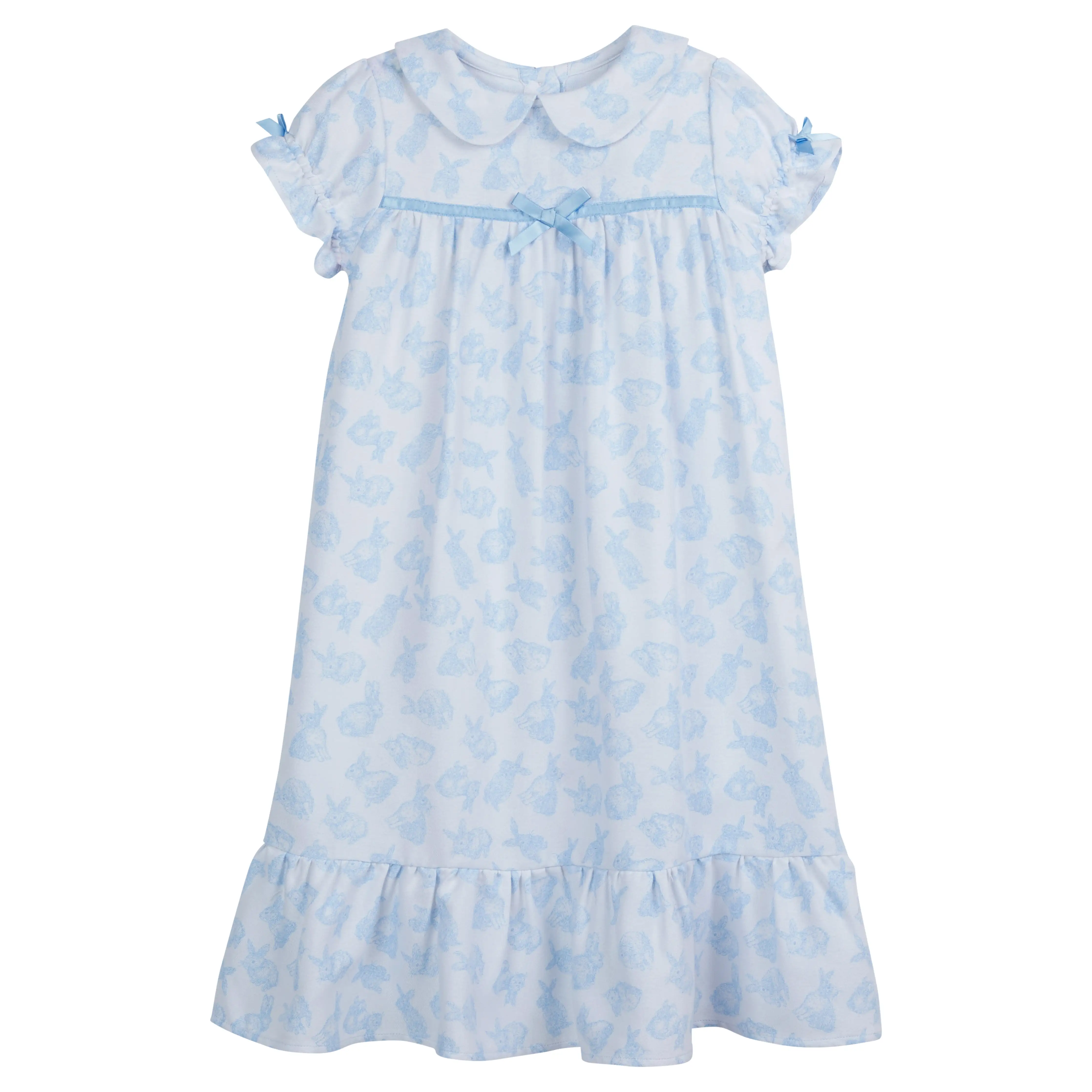 Classic Short Sleeve Nightgown - Bunnies