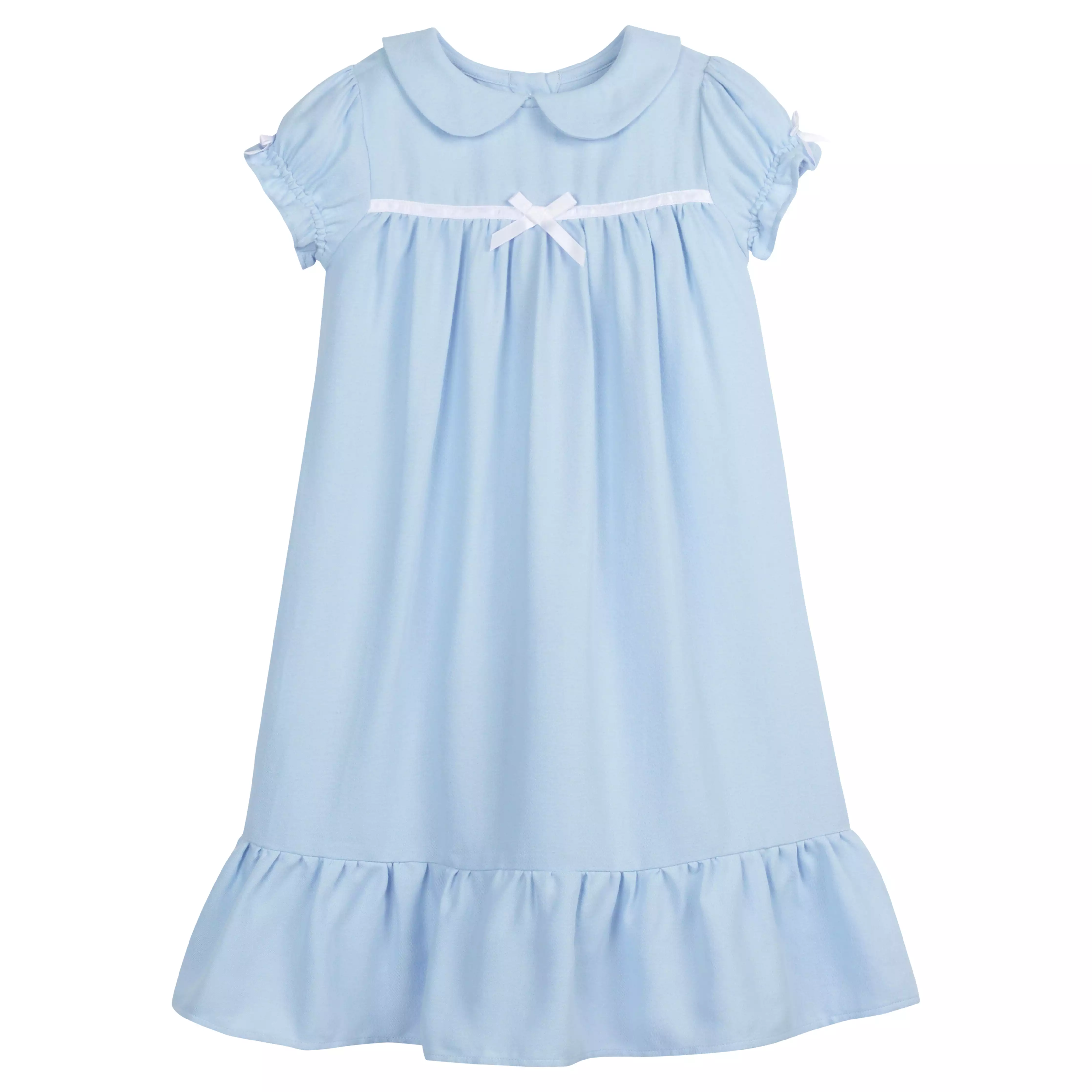 Classic Short Sleeve Nightgown - Light Blue