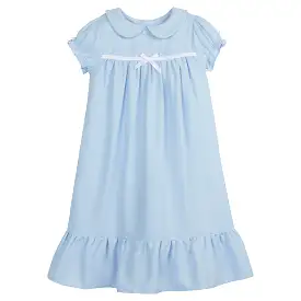 Classic Short Sleeve Nightgown - Light Blue