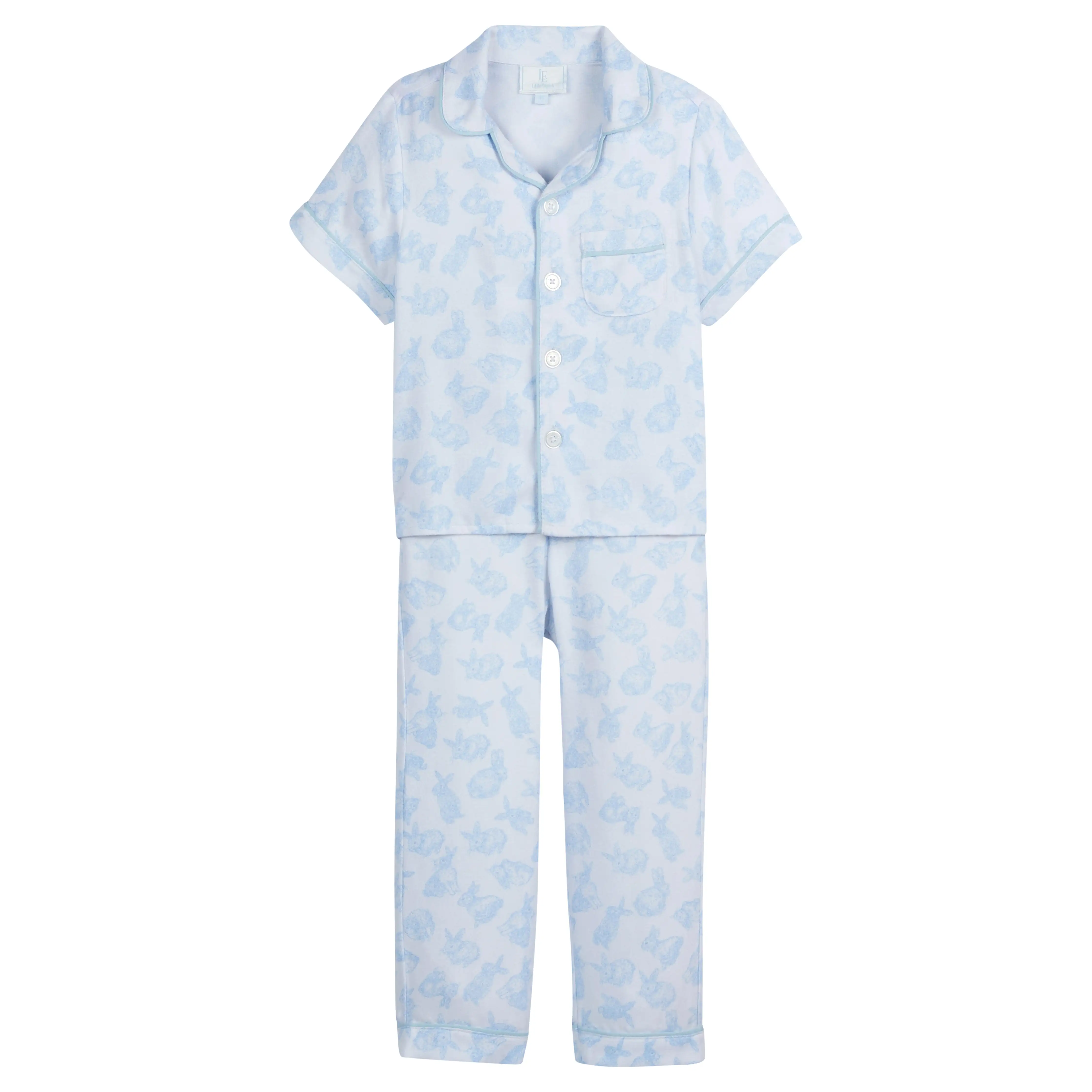 Classic Short Sleeve Pajama Set - Bunnies