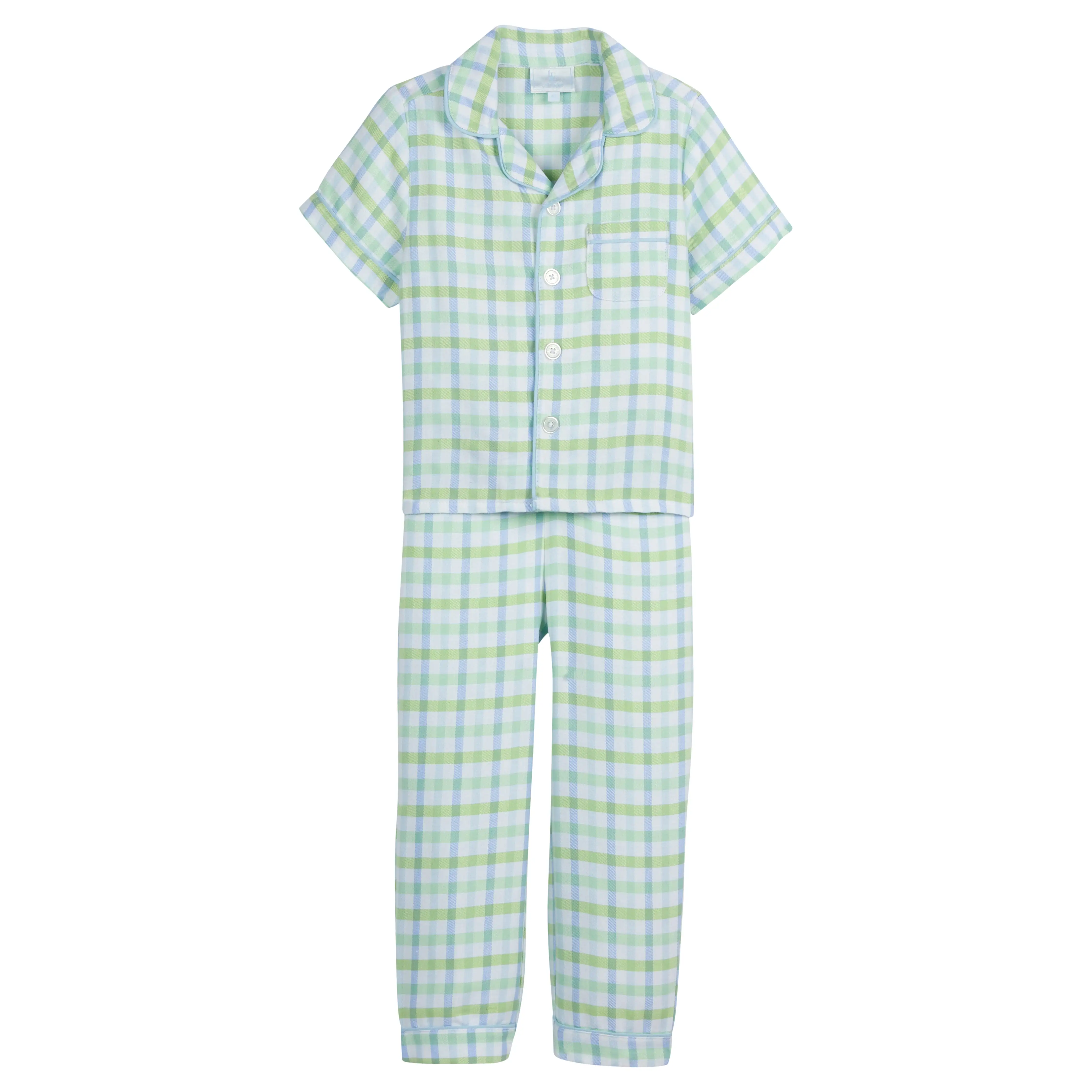 Classic Short Sleeve Pajama Set - Wingate Plaid