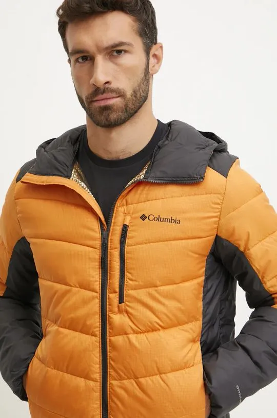 Columbia sports jacket Labyrinth Loop orange color 2085294