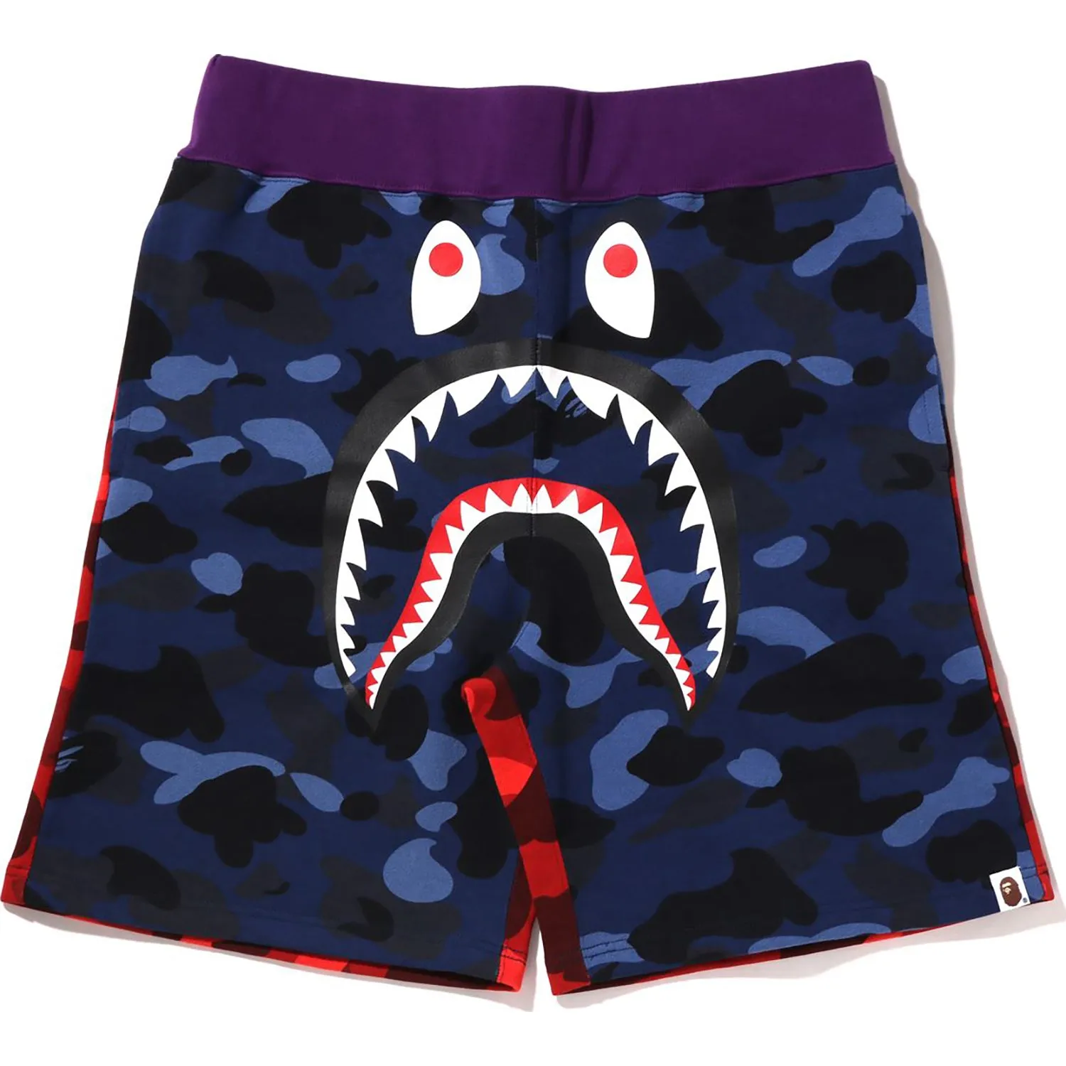 CRAZY CAMO SHARK SWEAT SHORTS MENS