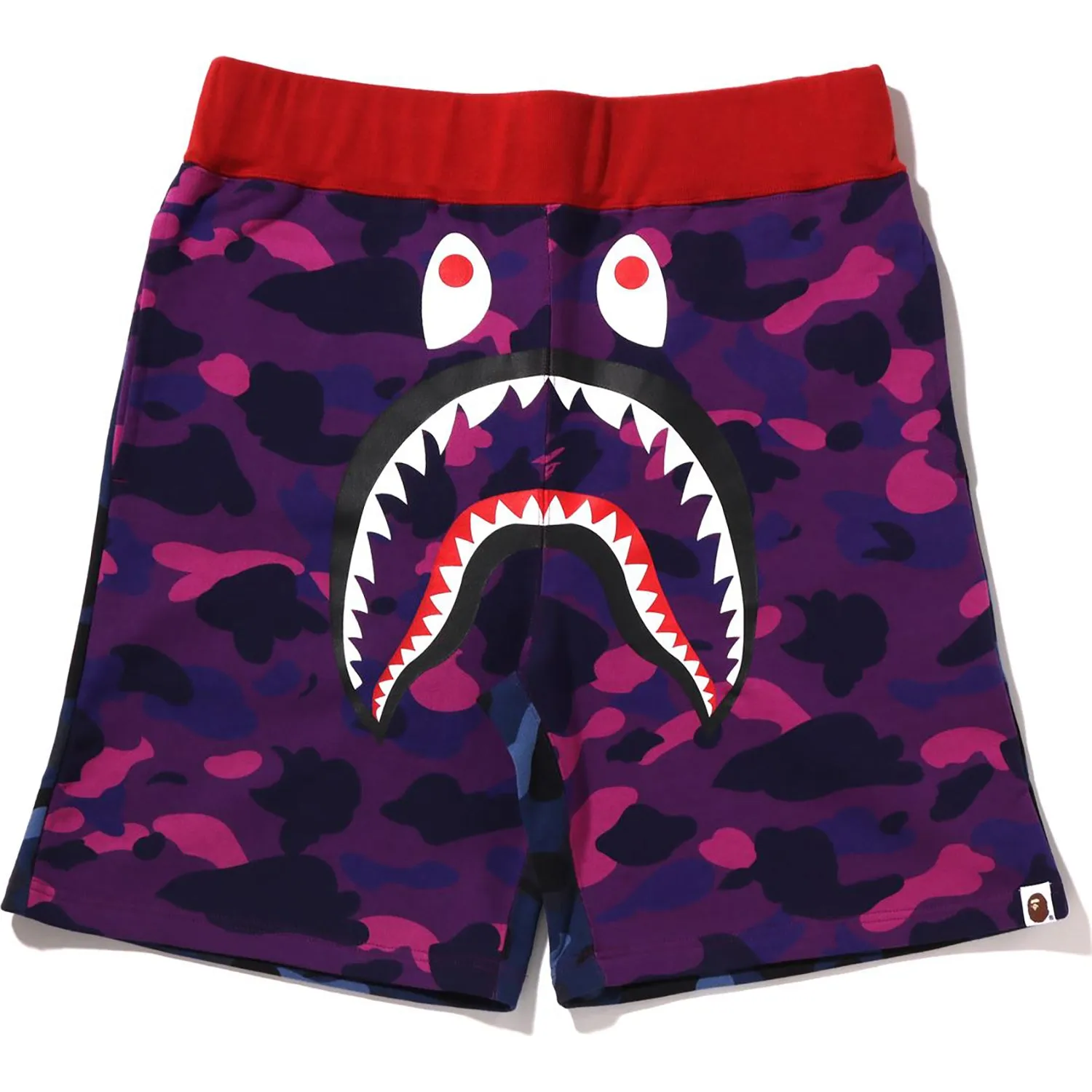 CRAZY CAMO SHARK SWEAT SHORTS MENS