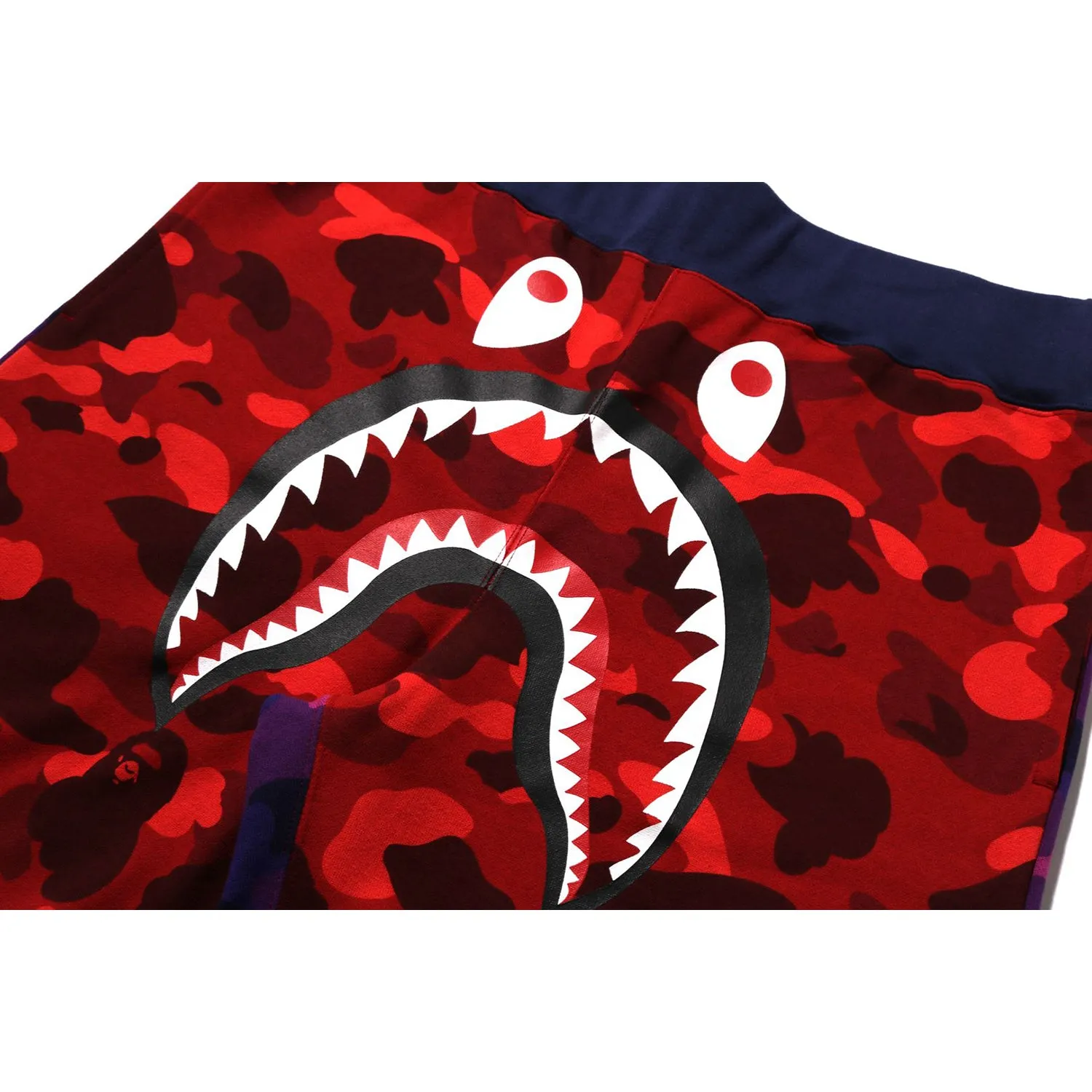 CRAZY CAMO SHARK SWEAT SHORTS MENS