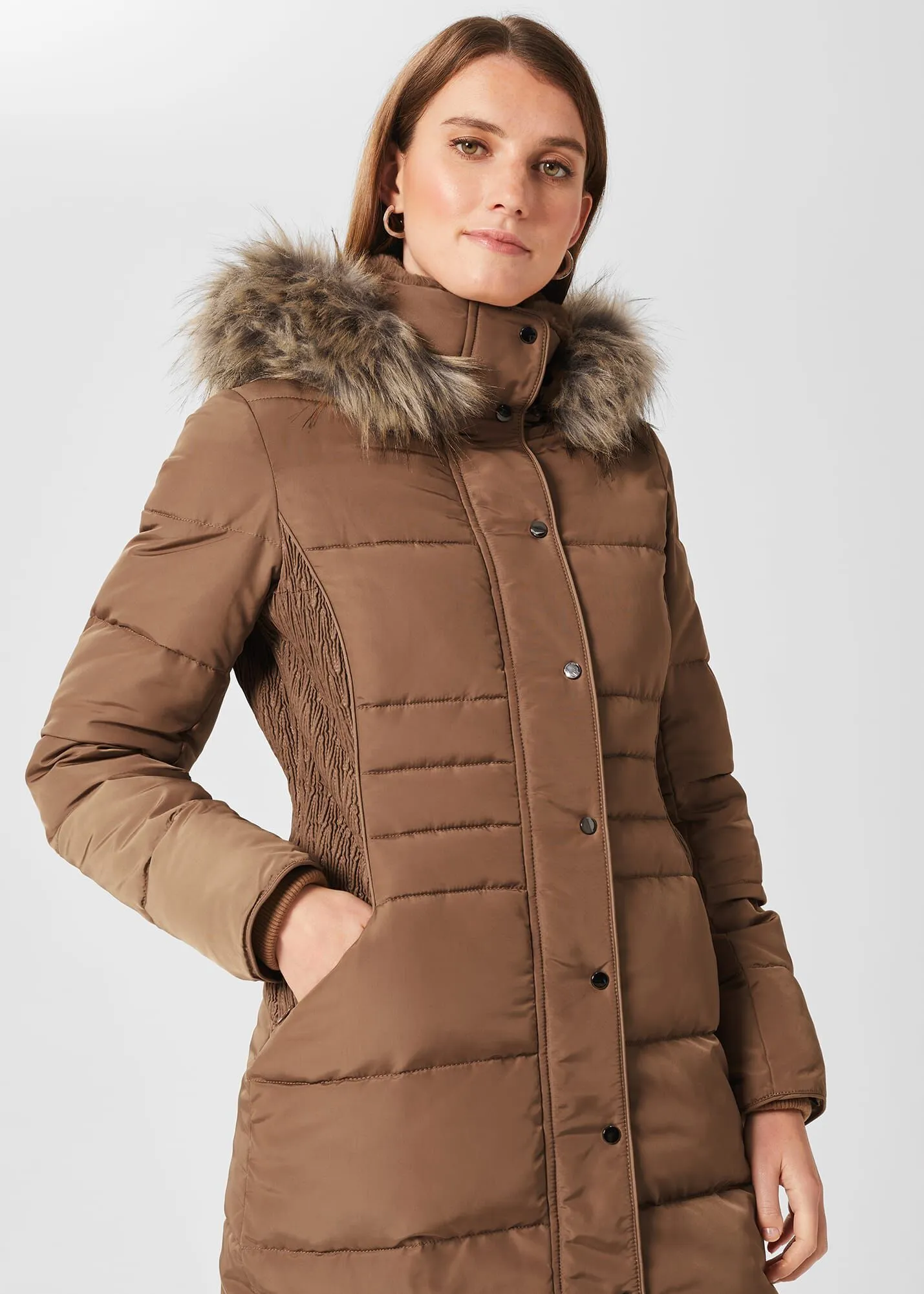 Dita Puffer Jacket With Hood 