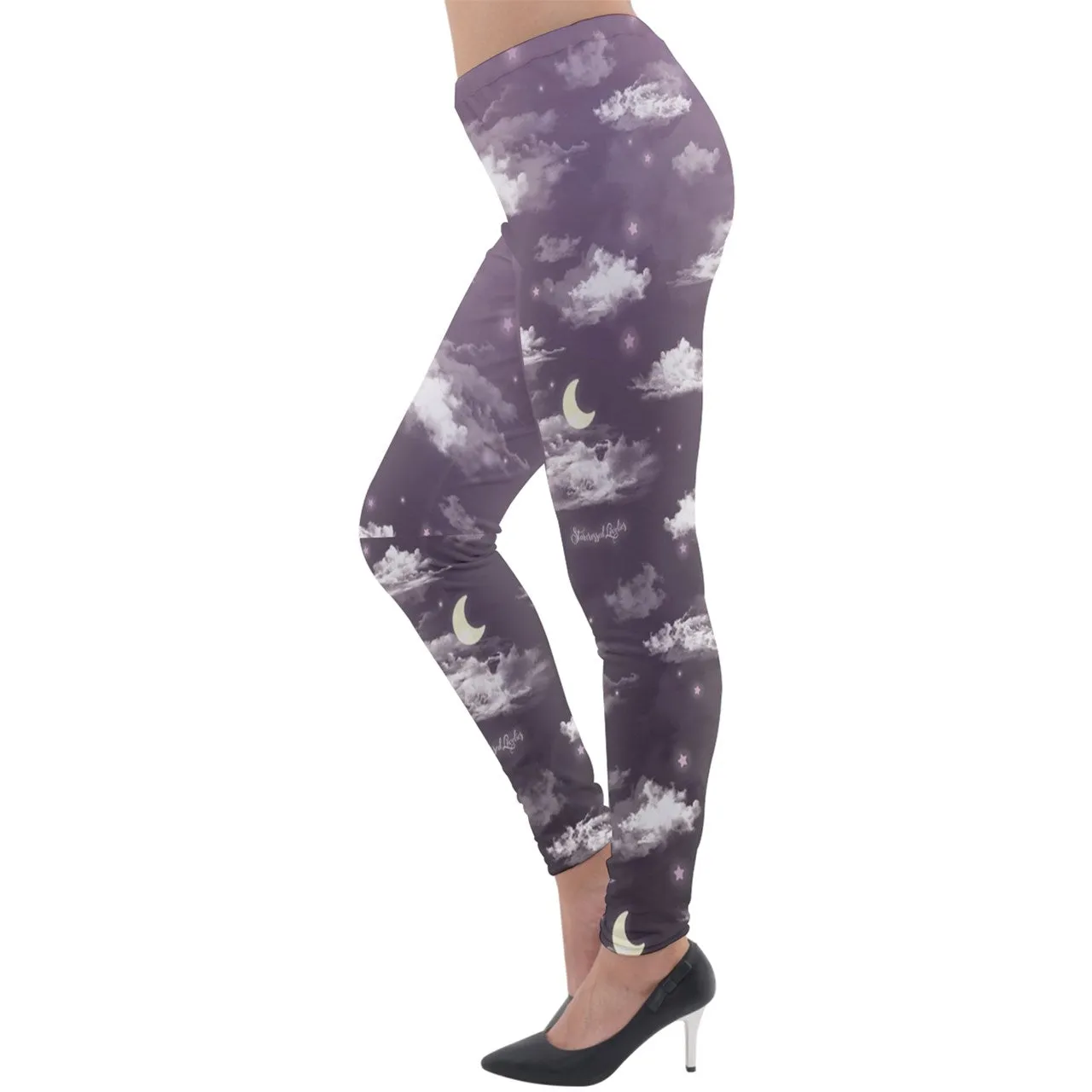 Dreamy Slumber Party Leggings in After Dark