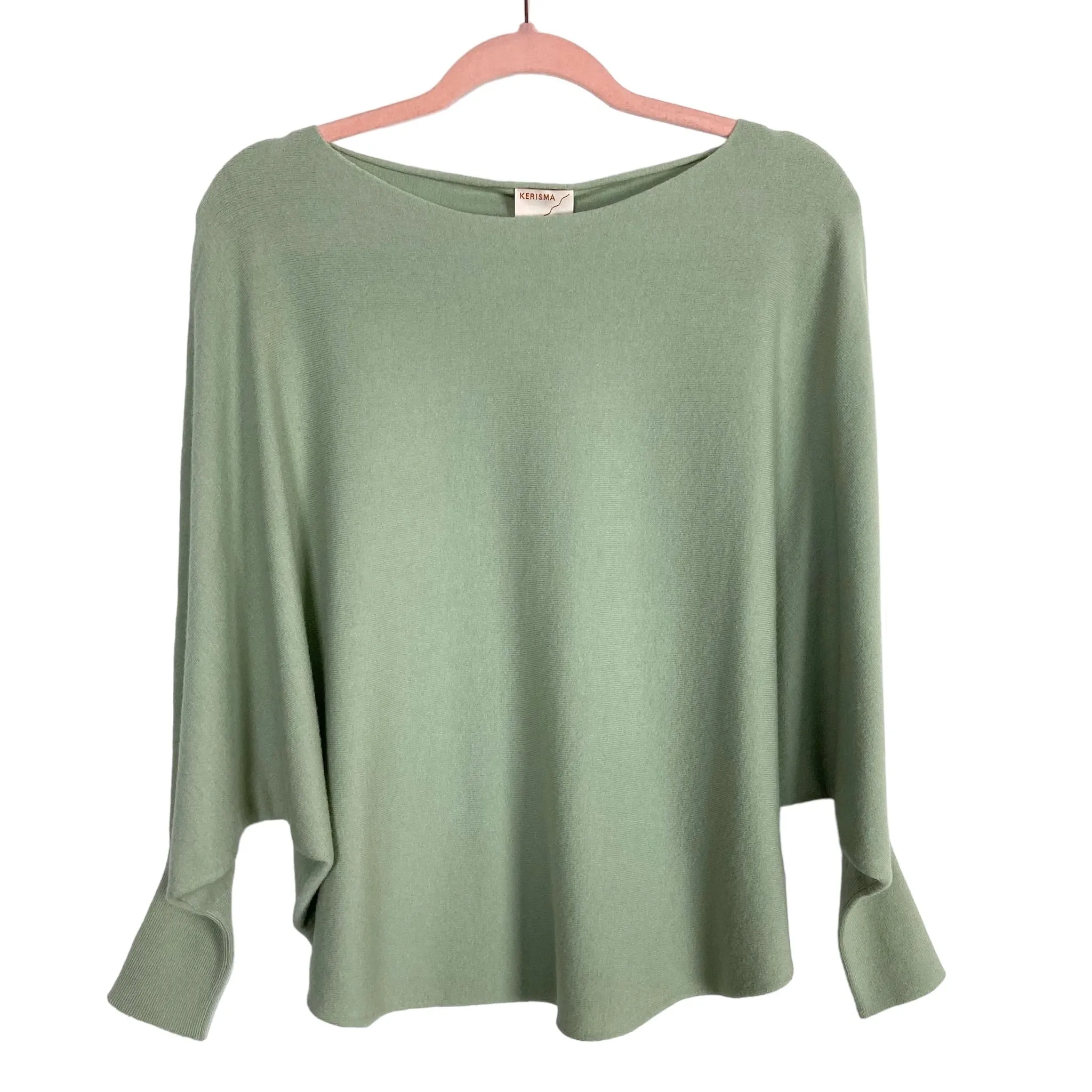 Kerisma Seafoam Boat Neck Dolman Sleeve Ryu Sweater NWT- Size S/M