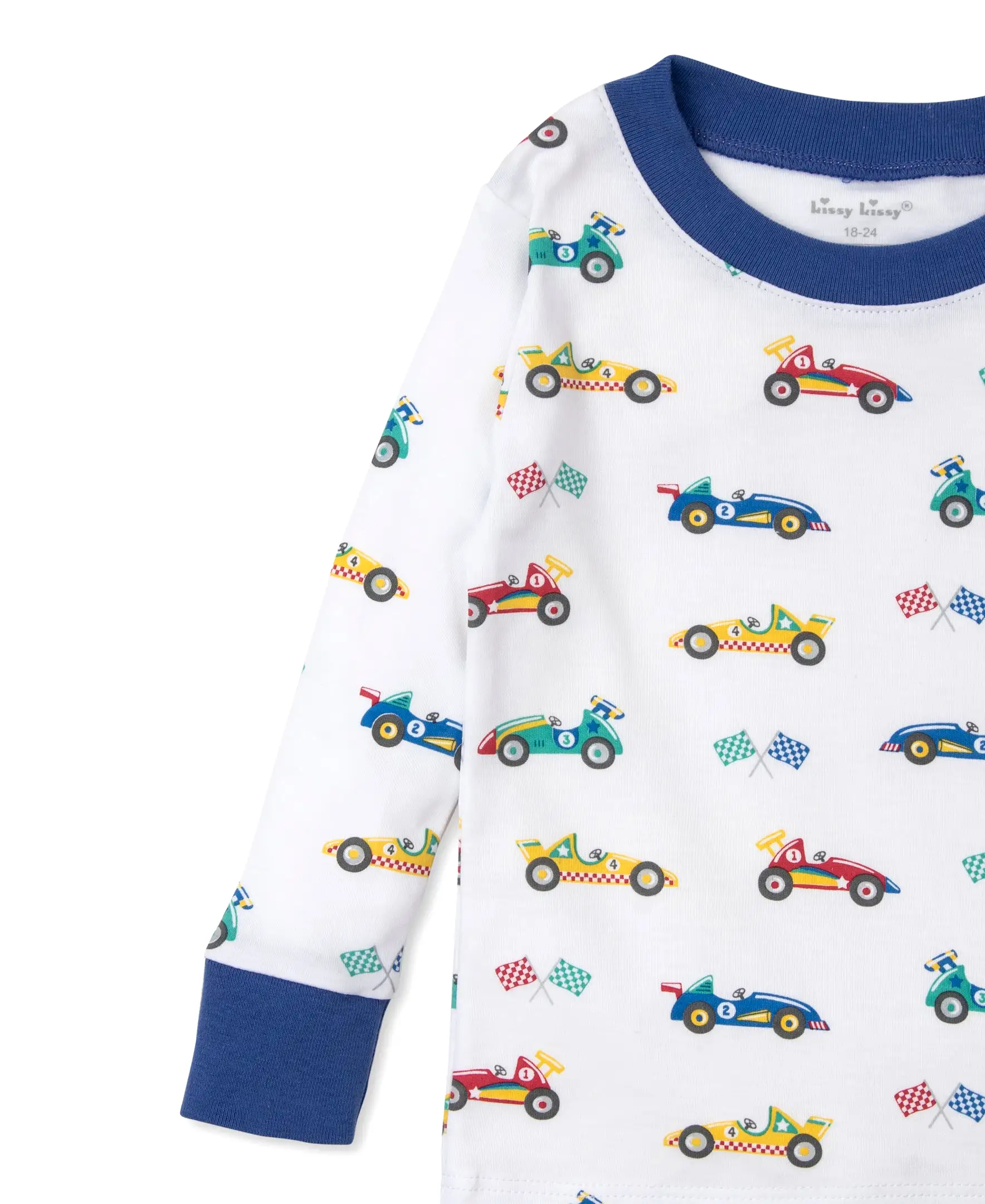 Kissy Kissy - Pajama Set - Race Car Rally