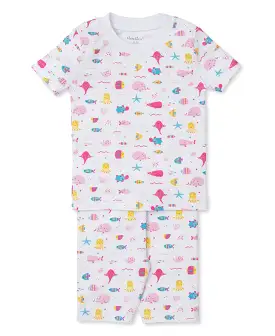 Kissy Kissy - Pajama Set - Sea Life Pink