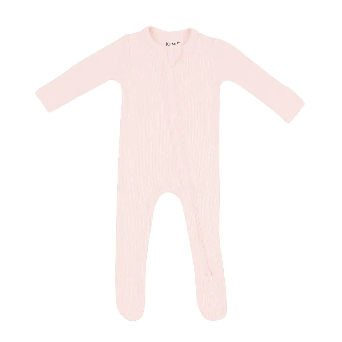 Kyte Baby - Ribbed Footie - Blush