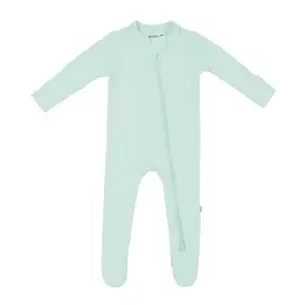 Kyte Baby - Ribbed Footie - Sage