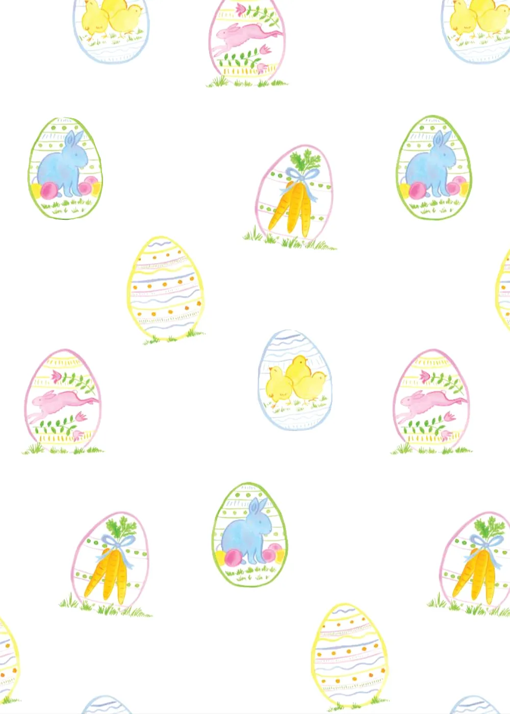 Little English - Kids Pajamas - Easter eggs