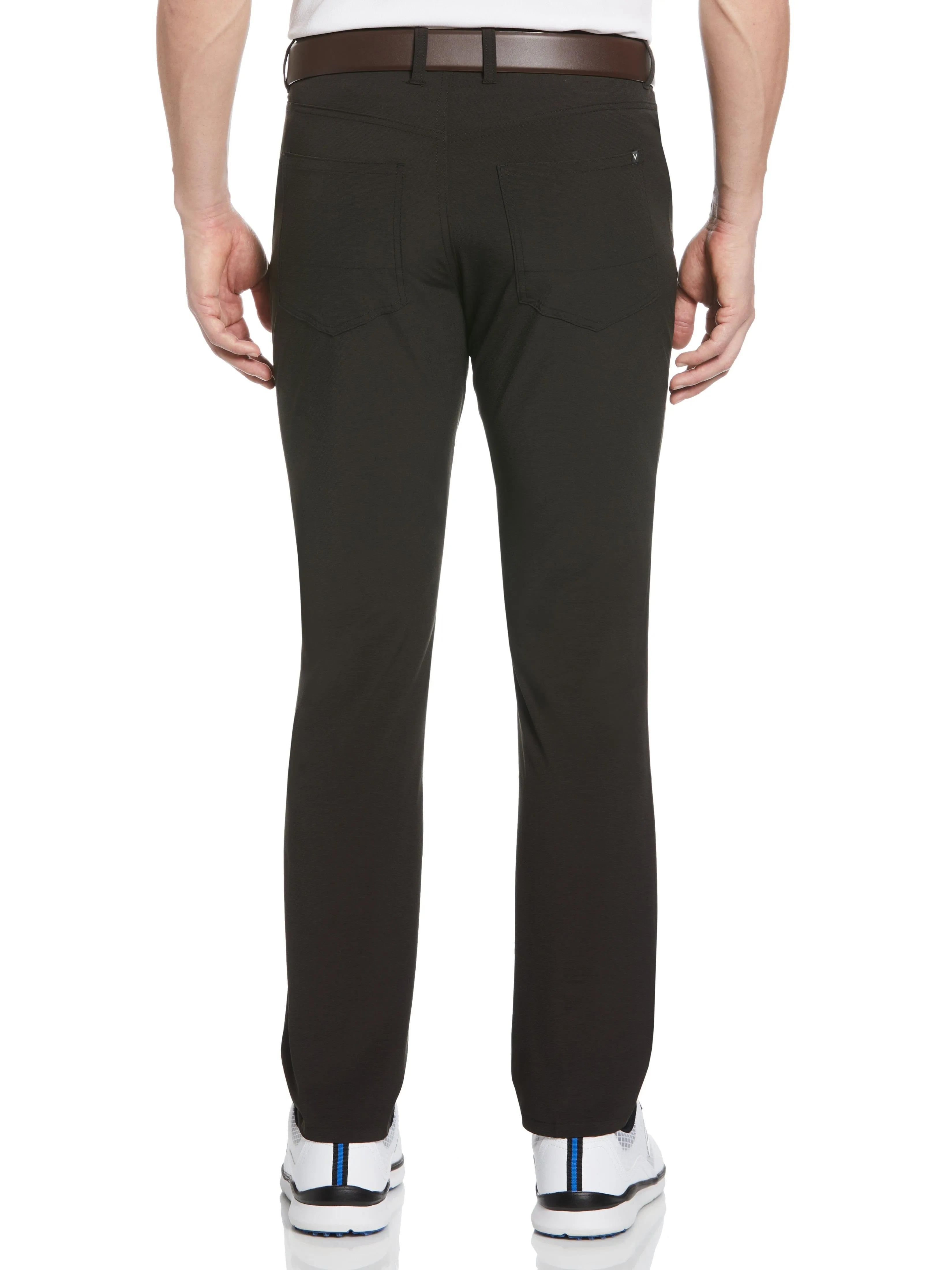 Mens Textured 5-Pocket Pant