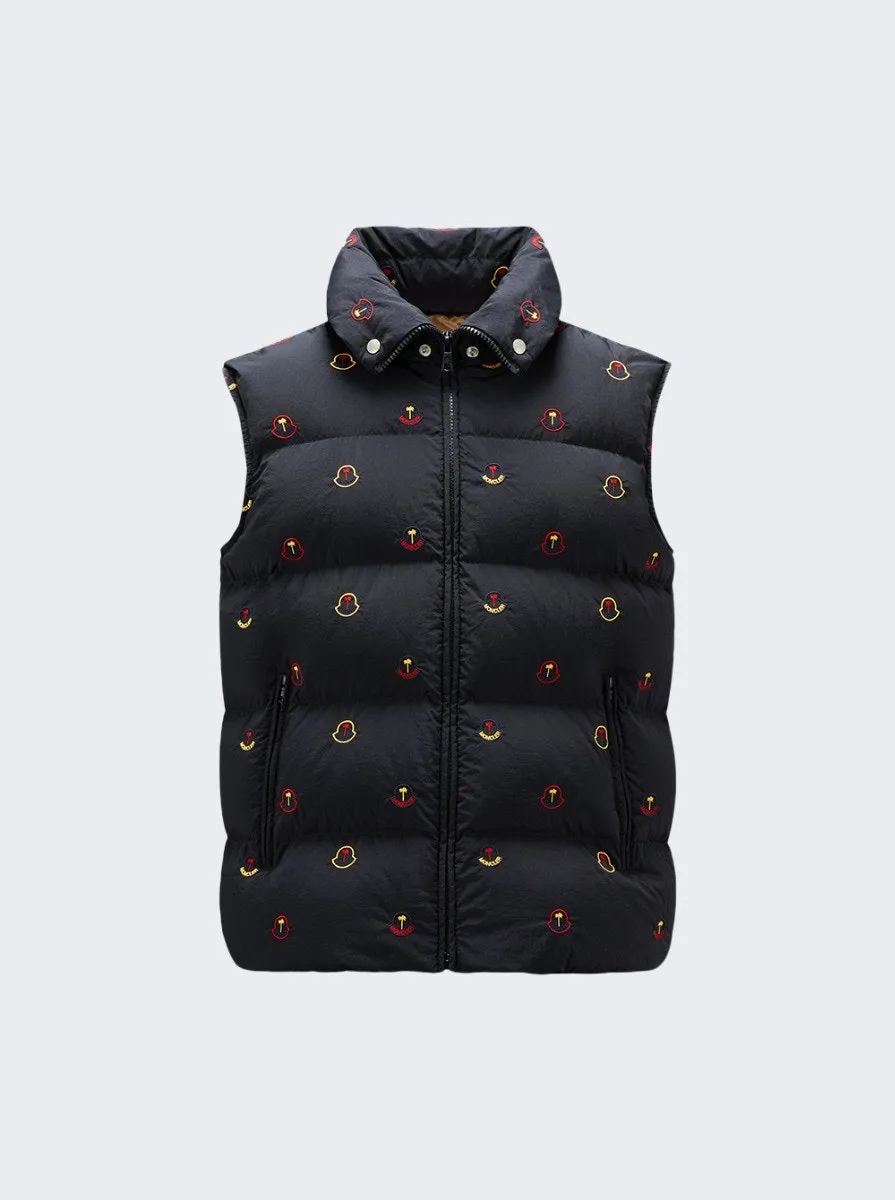 Moncler   X Palm Angels Henon Vest Black 