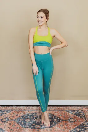 Mono B Colorblock Sports Bra