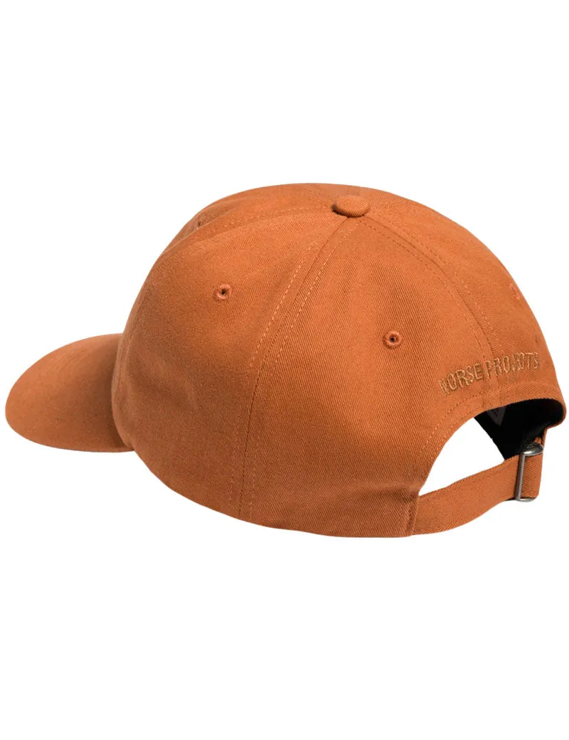 Norse Projects Felt N Twill Sports Cap Burnt Ochre