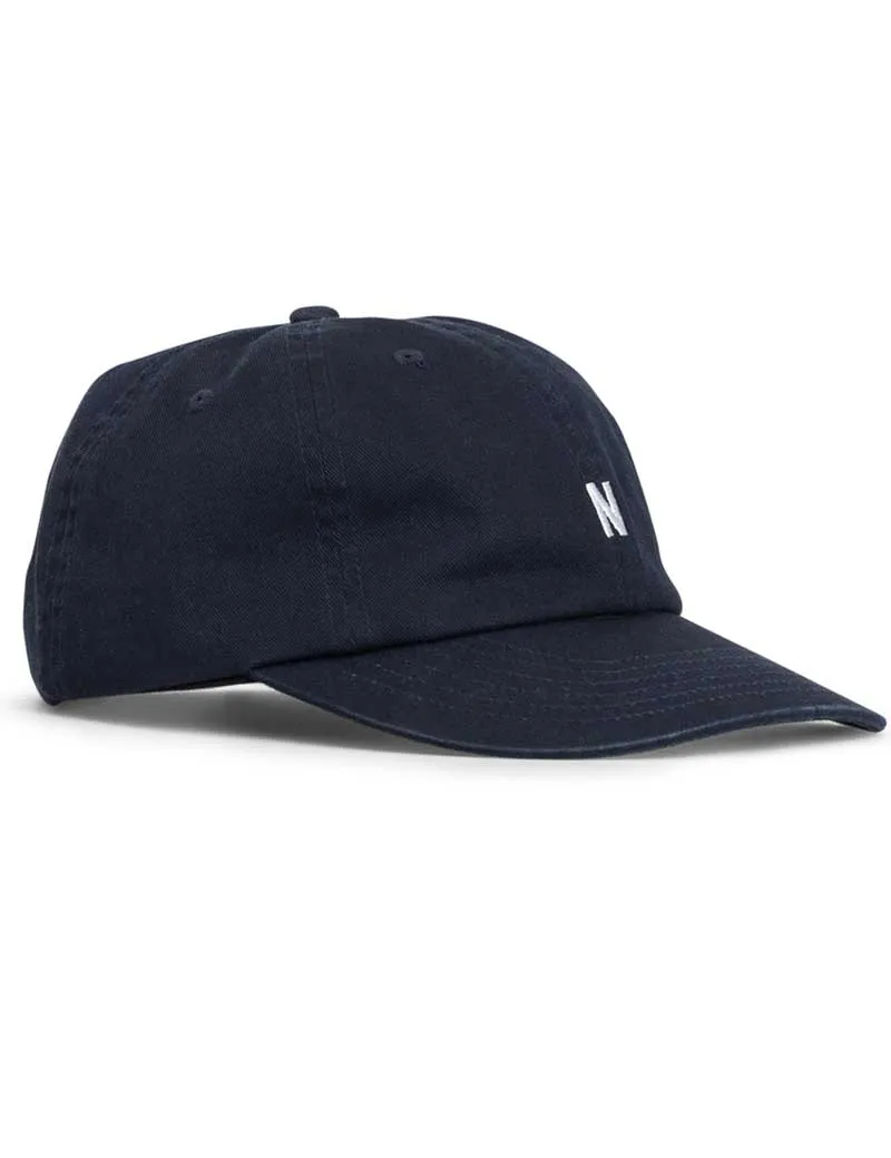 Norse Projects Twill Sports Cap Dark Navy