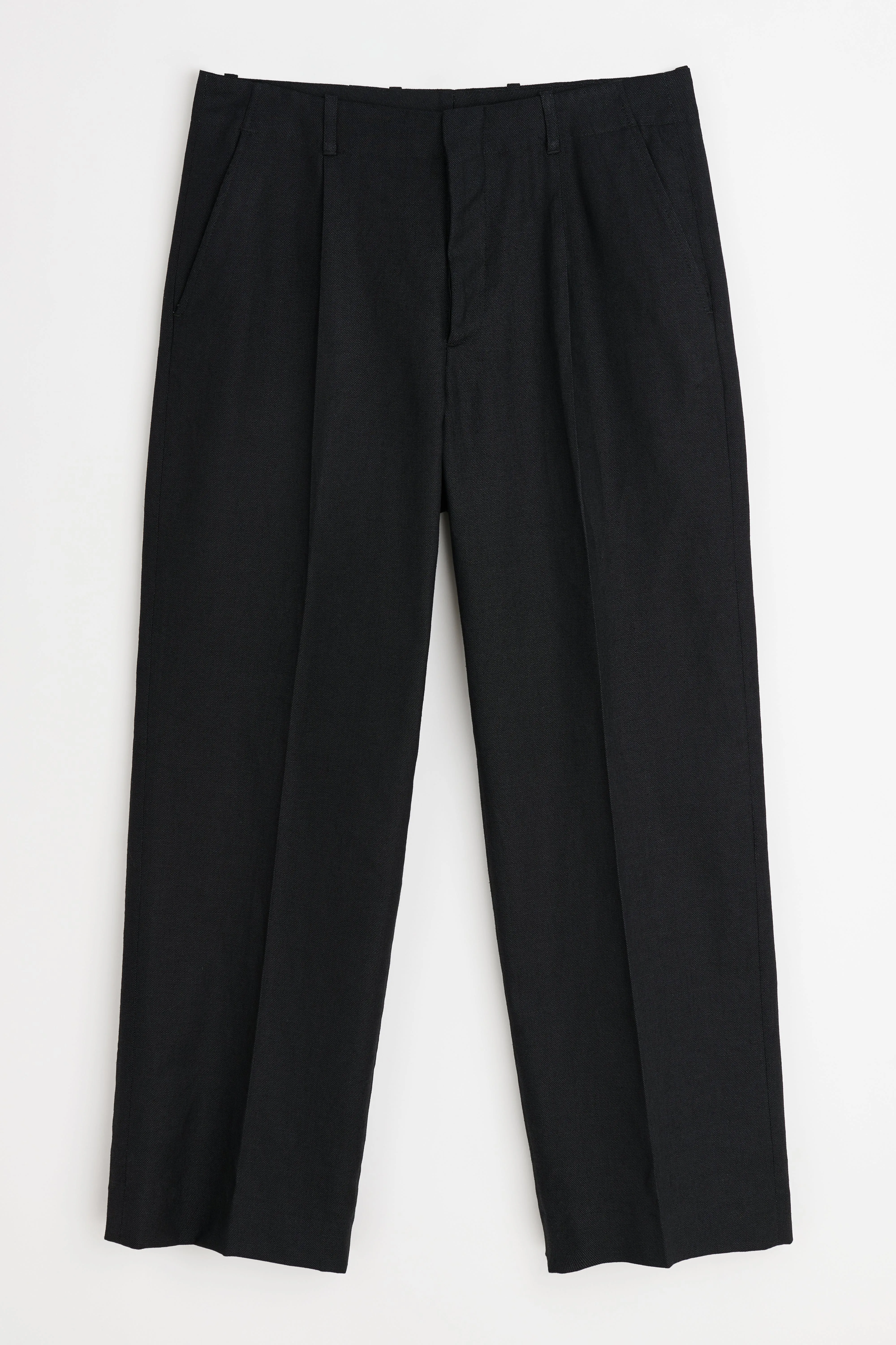 Our Legacy Borrowed Chino Draping Black Canvas