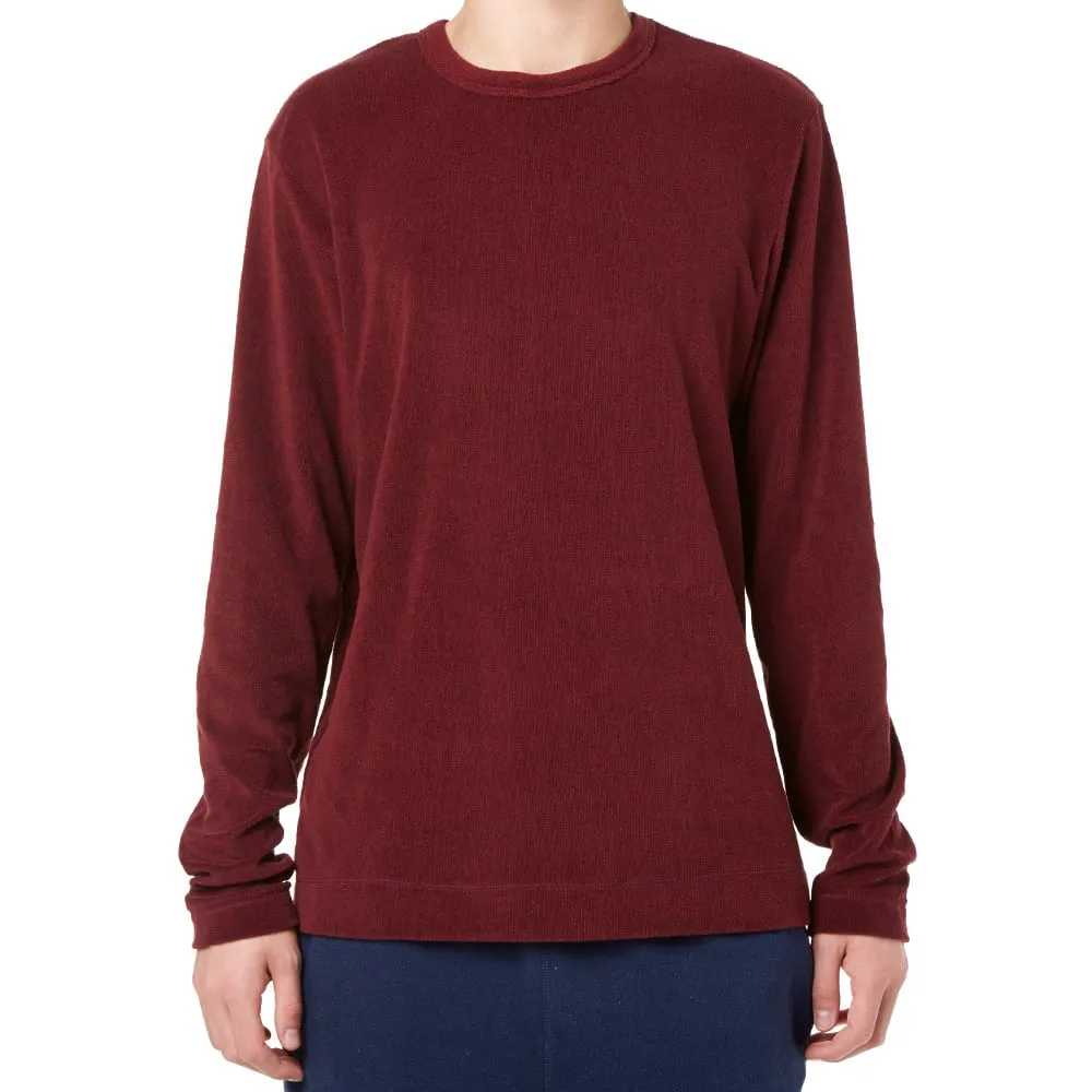 Our Legacy Long Sleeve TeeWashed Red Plain Frot