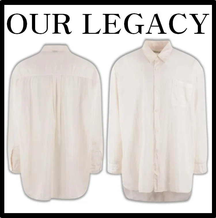 OUR LEGACY  |Unisex Street Style Logo Shirts