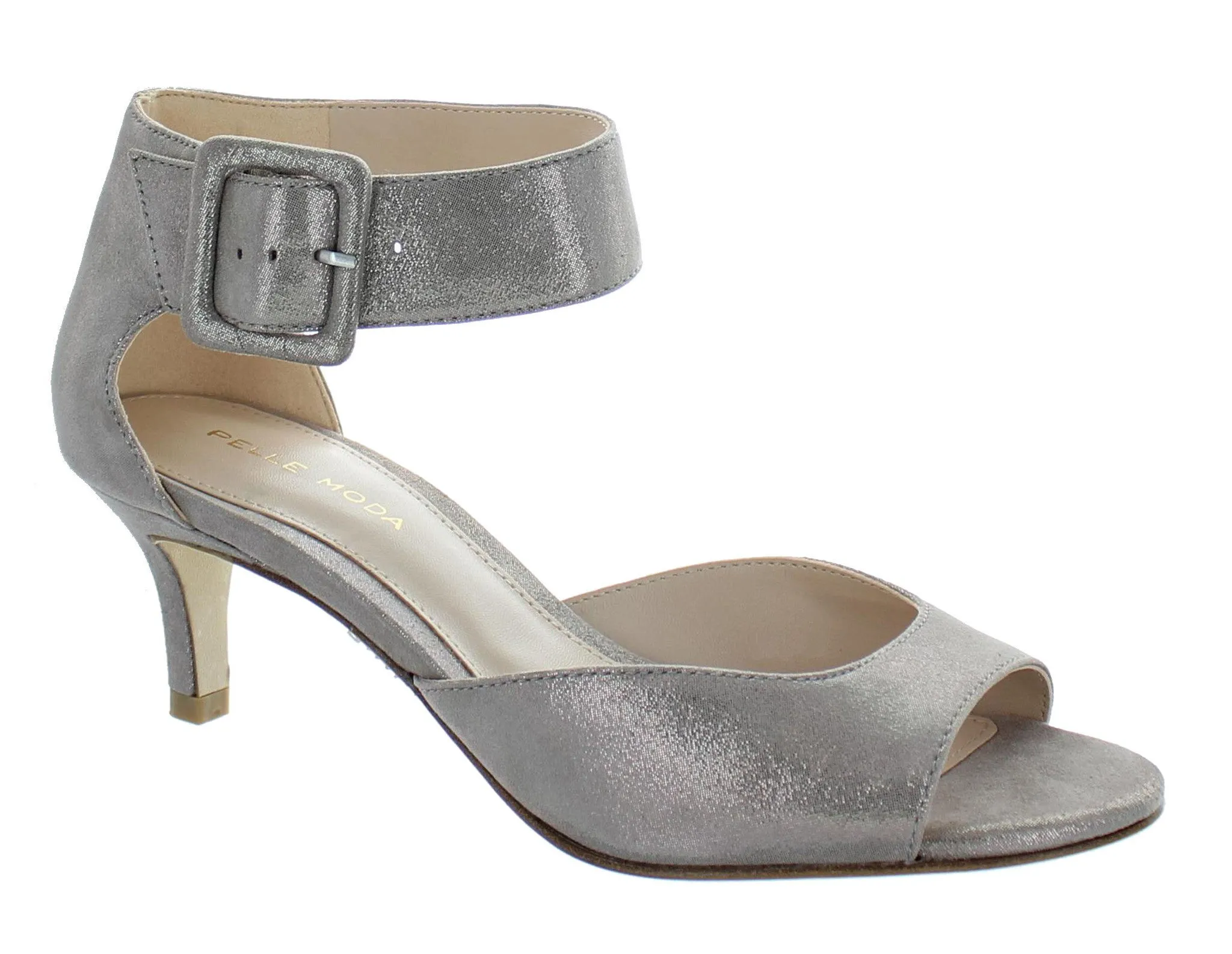 Pelle Moda Berlin Taupe Shimmer Suede