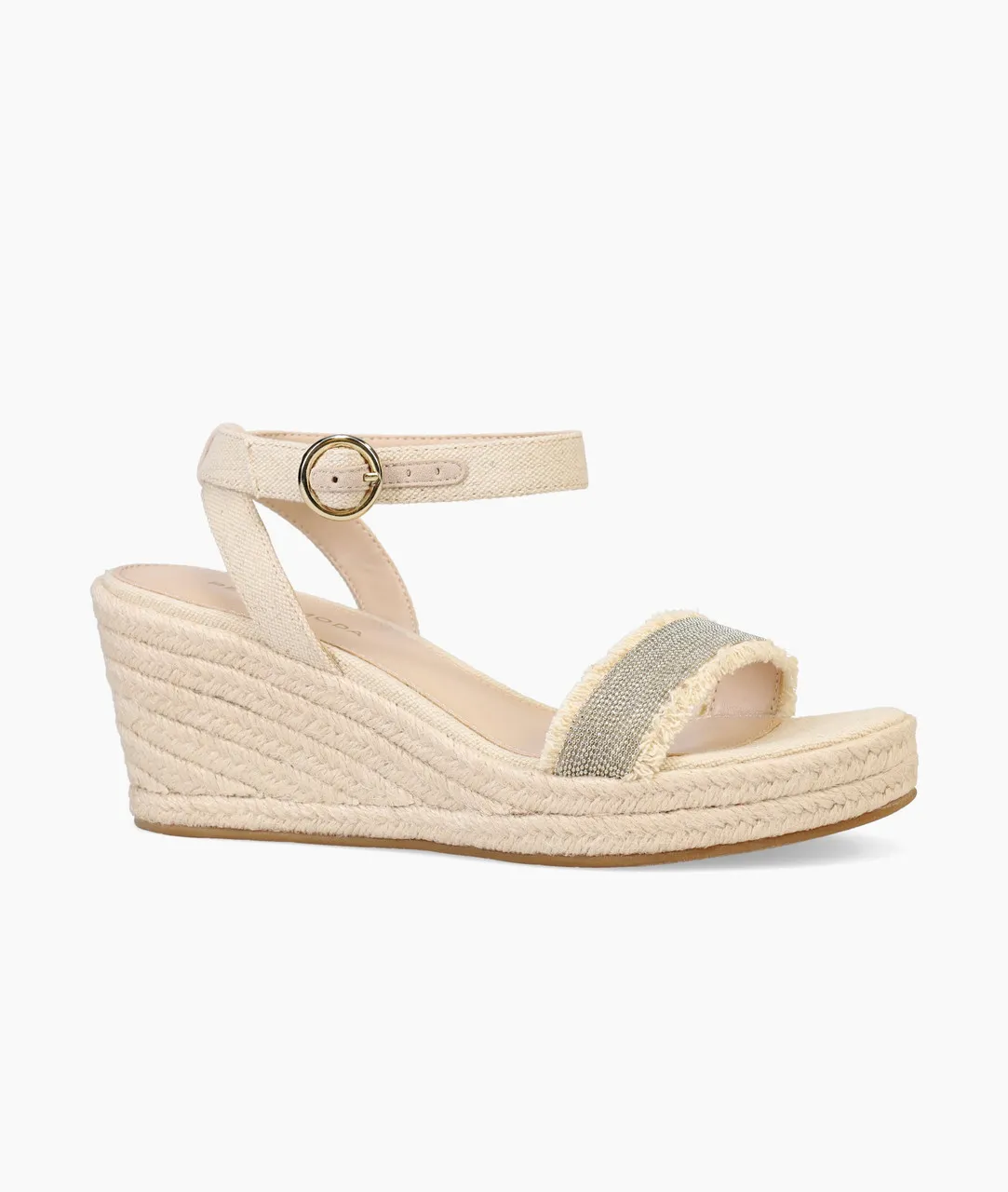 Pelle Moda Kitina Wedge- Natural Linen