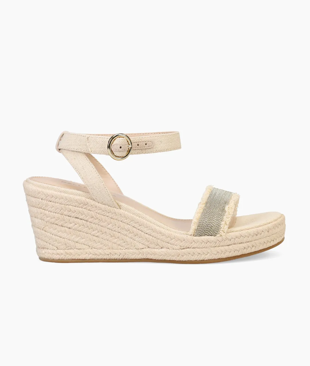 Pelle Moda Kitina Wedge- Natural Linen