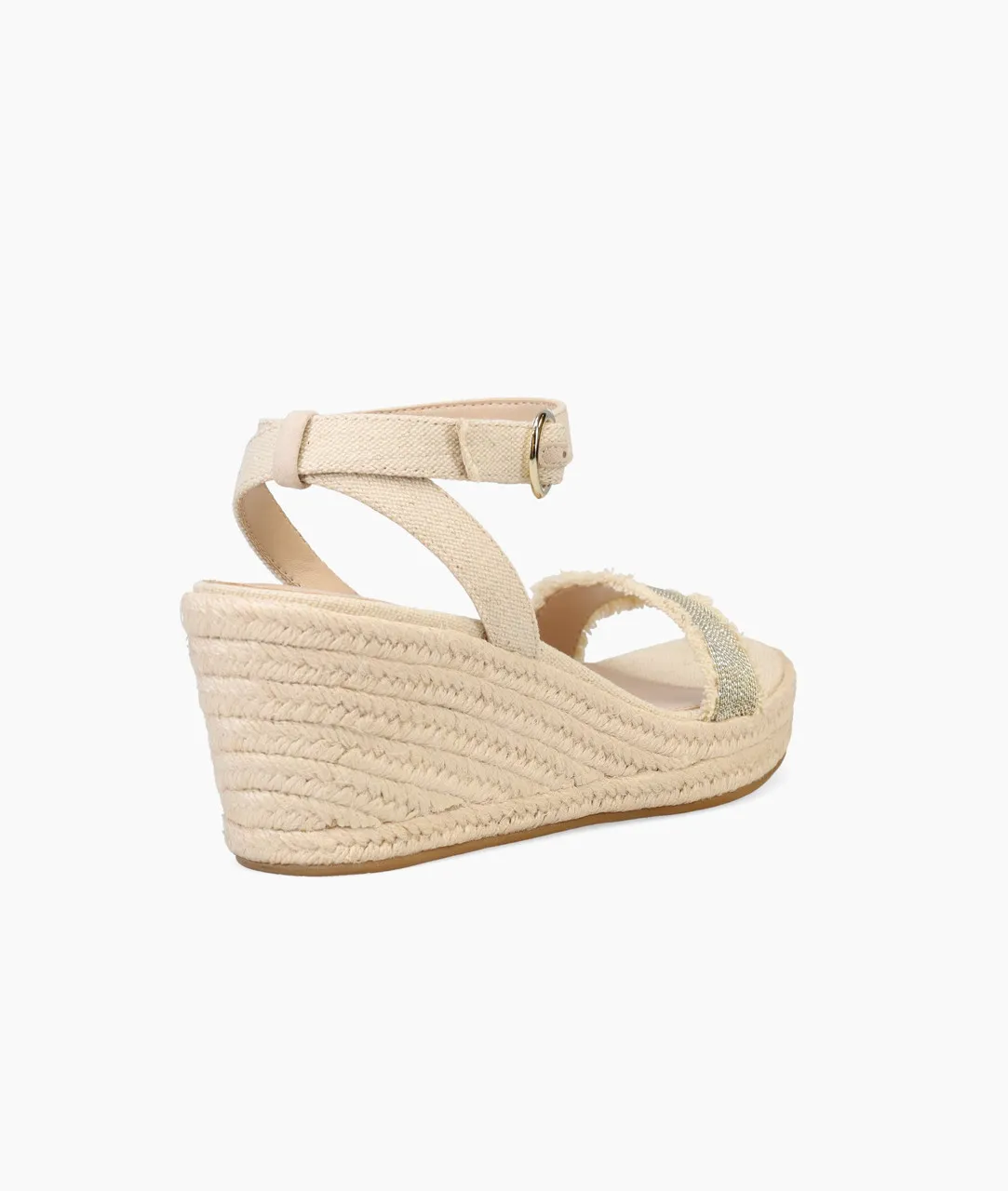 Pelle Moda Kitina Wedge- Natural Linen