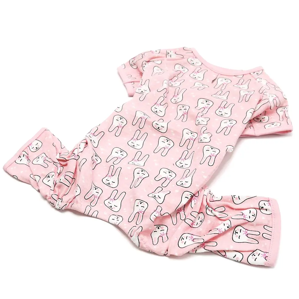 Pink Bunny Dog Pajamas