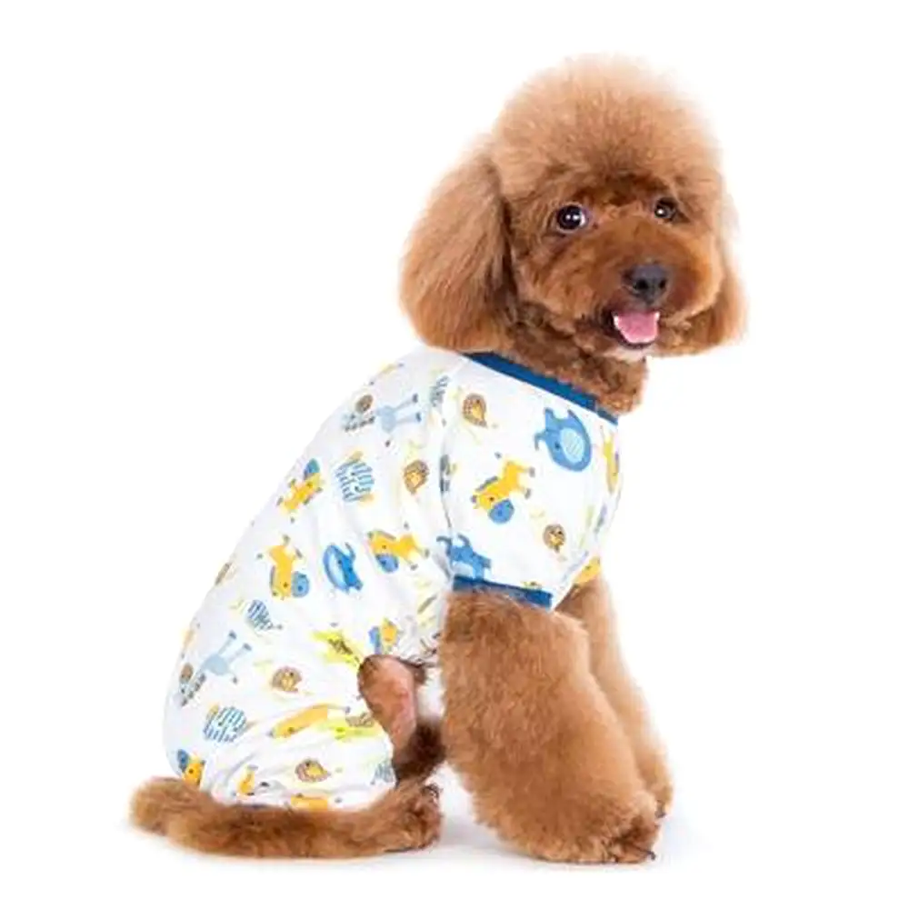 PJ Zoo Dog Pajamas - Blue