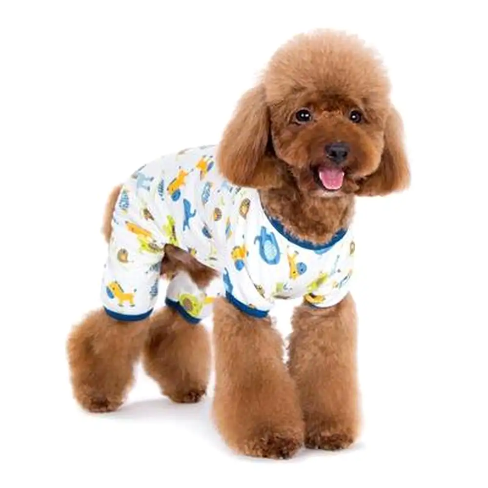 PJ Zoo Dog Pajamas - Blue