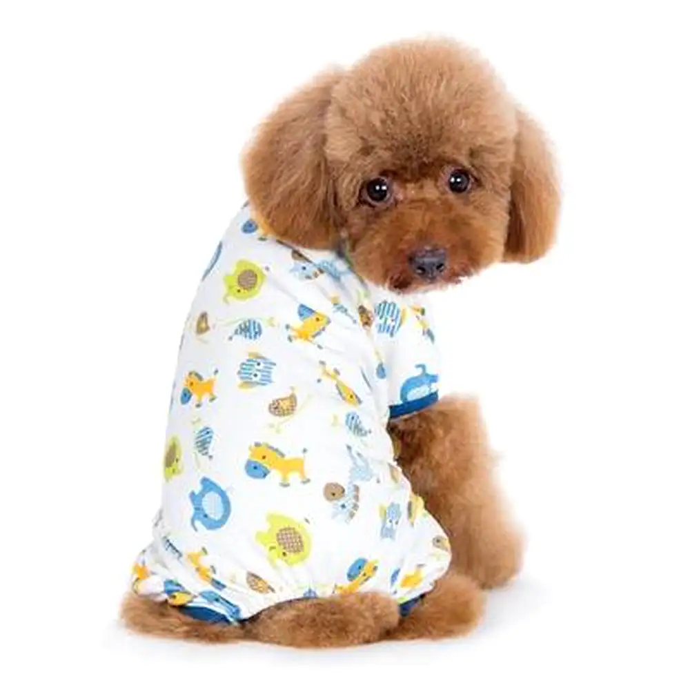 PJ Zoo Dog Pajamas - Blue