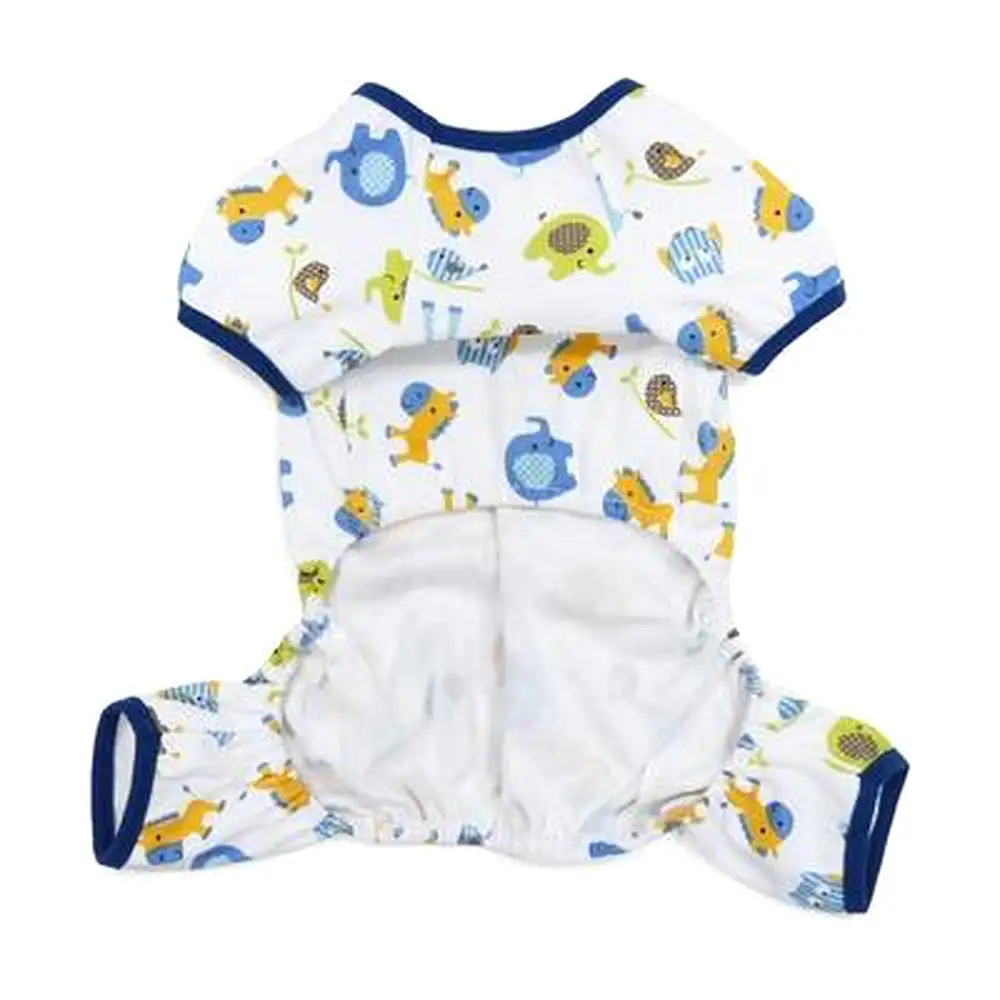 PJ Zoo Dog Pajamas - Blue