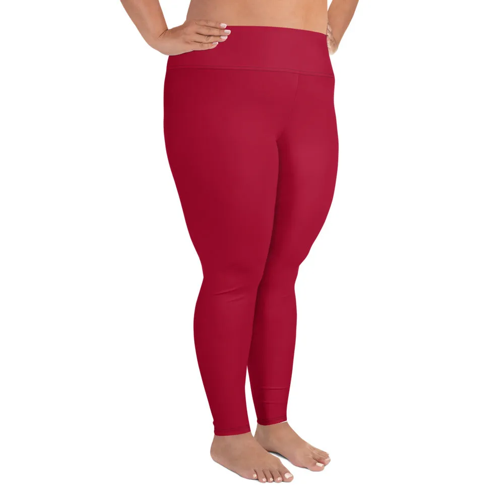 Plus Size Leggings Carmine