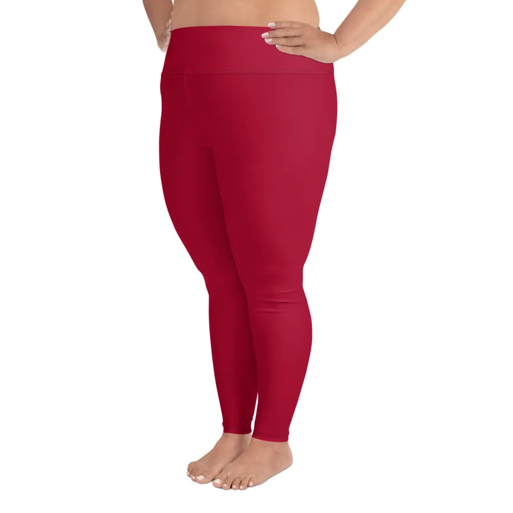 Plus Size Leggings Carmine