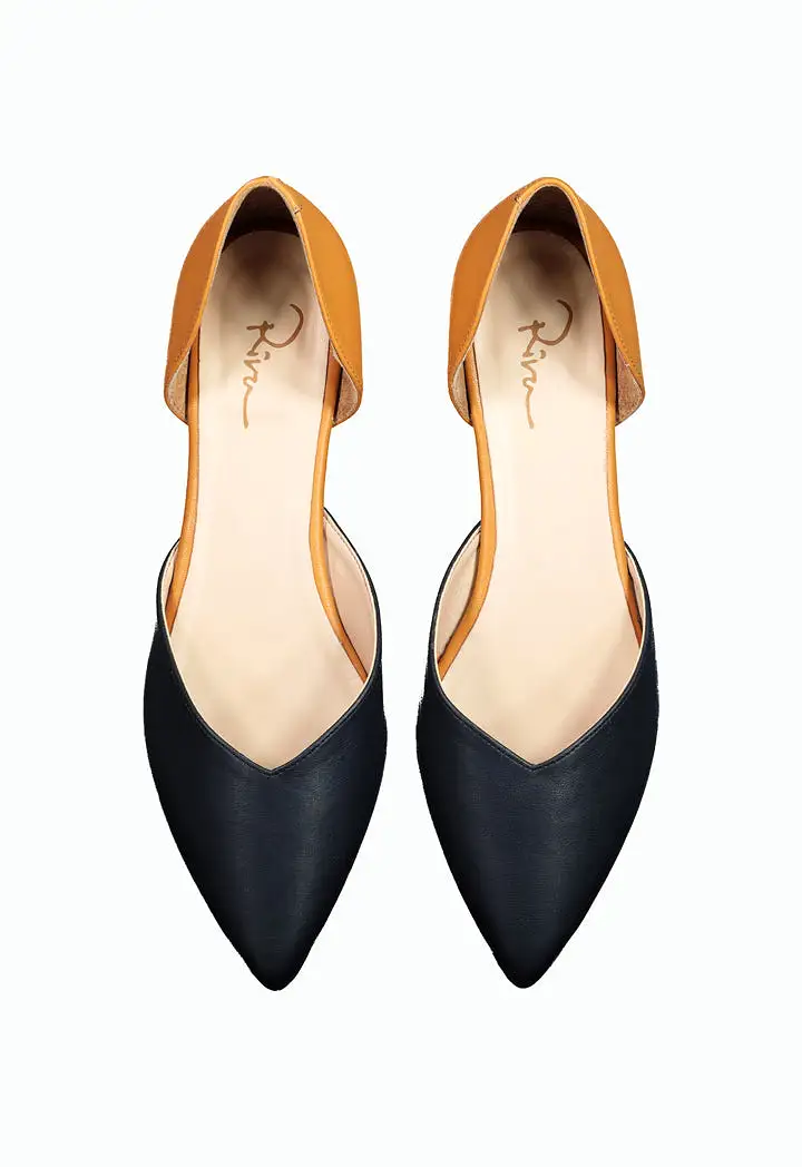 Pointed Open Side Flats