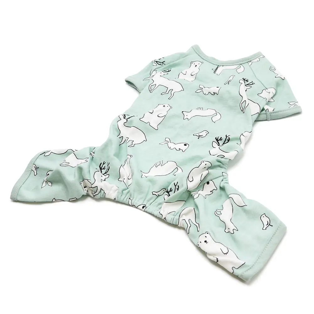 Polar Bear Dog Pajamas