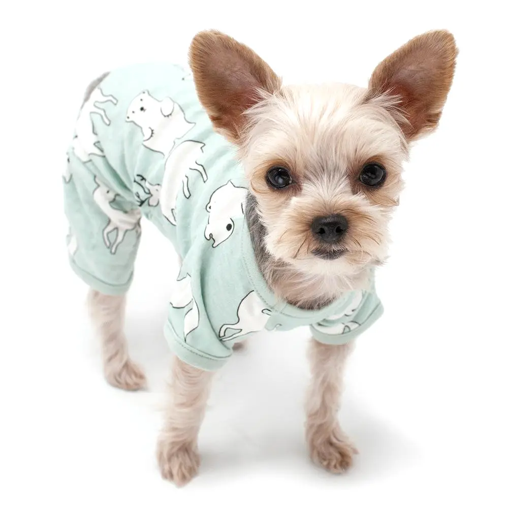 Polar Bear Dog Pajamas