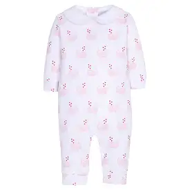 Printed Playsuit - Pink Whales