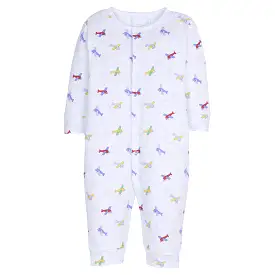 Printed Romper - Airplanes