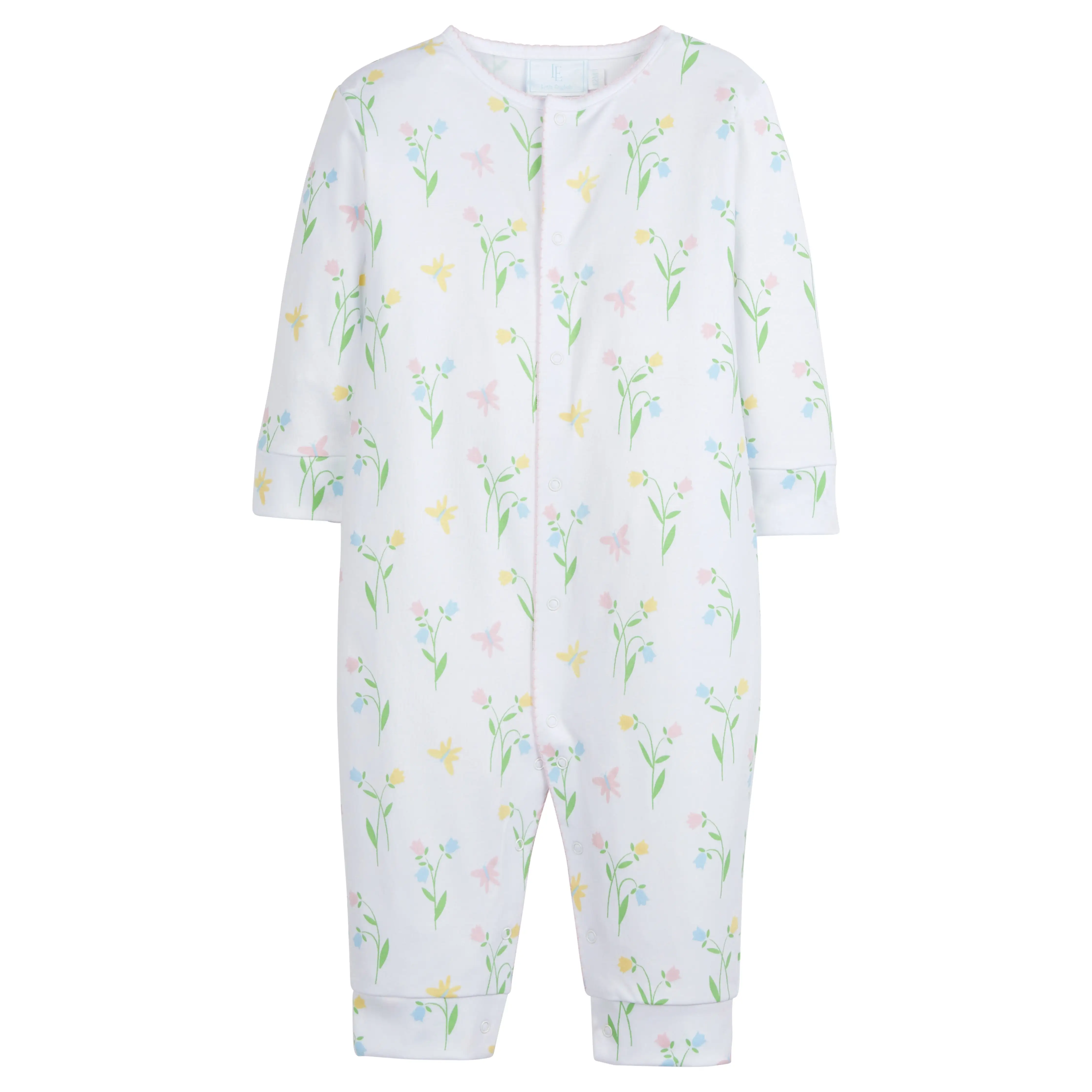 Printed Romper - Butterfly Garden