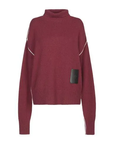 Rochas Women Turtleneck Maroon 12 UK